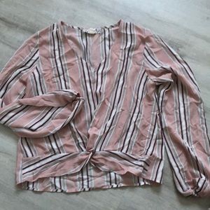 v neck shirt.
